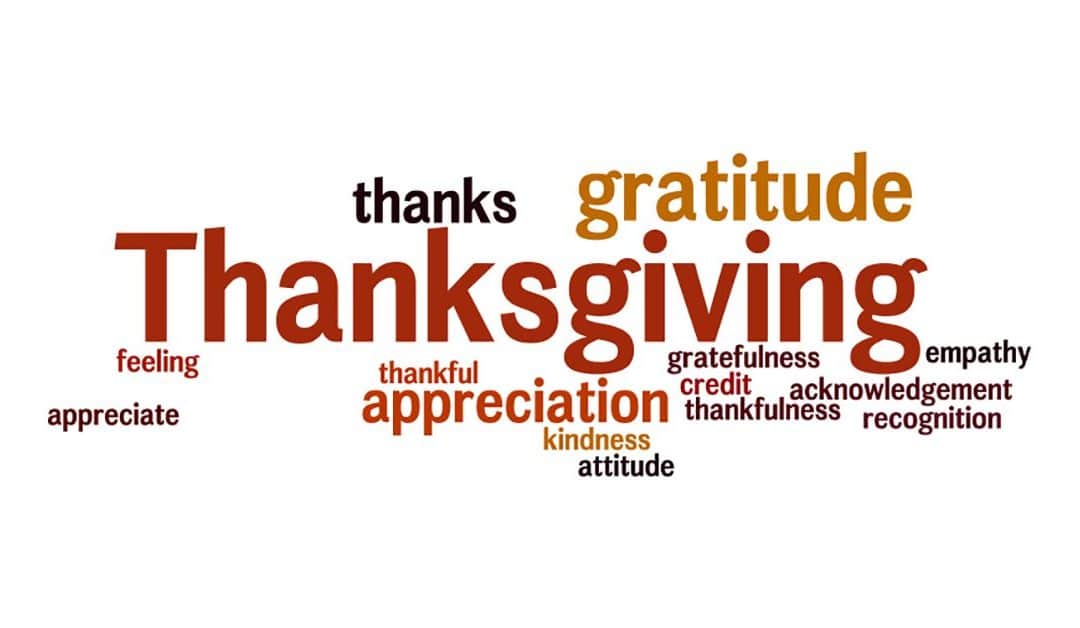 Thanksgiving Word Cloud